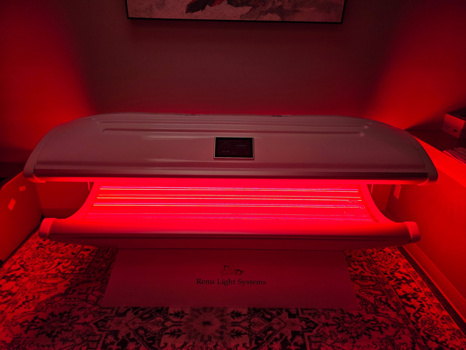 Renu Light Systems red light therapy bed at West Coast Wellness Group